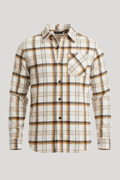 Cloudveil Technical Flannel Shirt In Tan