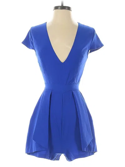 Pre-owned Clove Romper In Blue