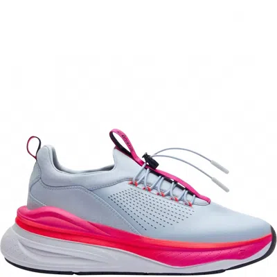 Clove Women's Comfort Athletic Low Top Running Sneakers In Blue/electric Pink In Multi