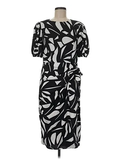 Pre-owned Clover And Sloane Casual Dress In Black