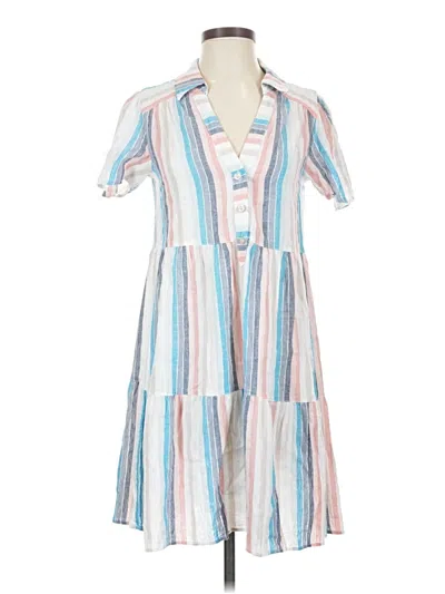 Pre-owned Clover And Sloane Casual Dress In Blue