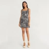 Clover And Sloane Womens Sleeveless Floral Shift Dress In Multi
