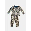 Clover Baby & Kids Long Sleeve Pajama Set In Multi