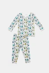 Clover Baby & Kids Long Sleeve Pajama Set In Multi