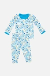Clover Baby & Kids Long Sleeve Pajama Set In Multi