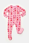 Clover Baby & Kids Soft & Stretchy Zipper Footie
