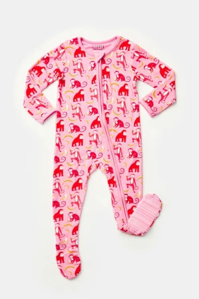 Clover Baby & Kids Soft & Stretchy Zipper Footie