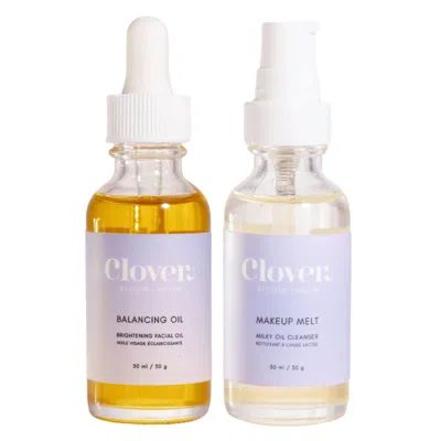 Clover By Clove + Hallow Neutrals The Balanced Skin Set In Multi