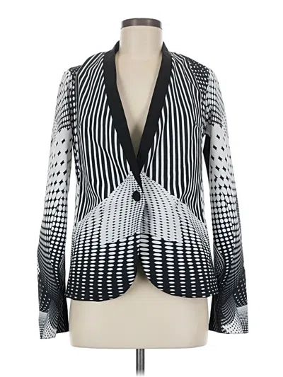 Pre-owned Clover Canyon Blazer Jacket In Silver