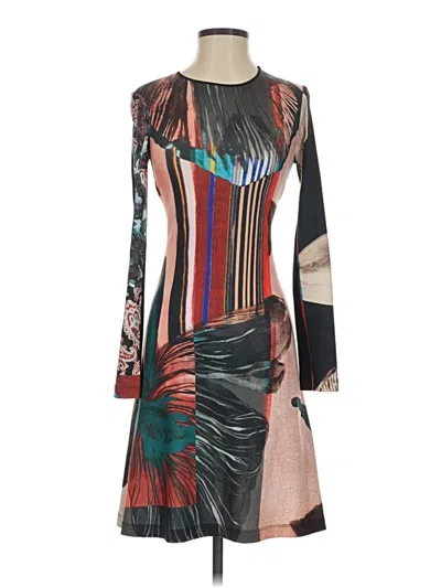 Pre-owned Clover Canyon Casual Dress In Brown