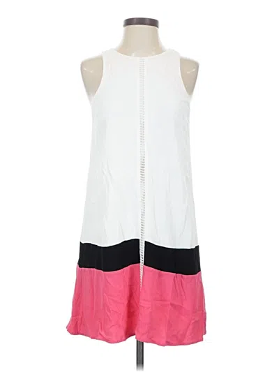 Pre-owned Clover Canyon Casual Dress In White