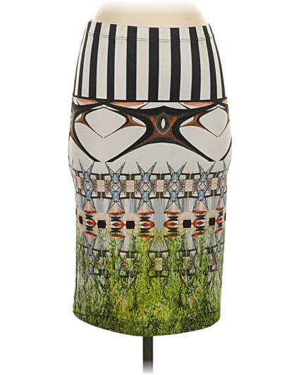 Pre-owned Clover Canyon Casual Skirt In Gray