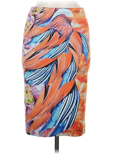 Pre-owned Clover Canyon Casual Skirt In Orange