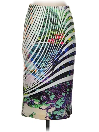 Pre-owned Clover Canyon Casual Skirt In Silver
