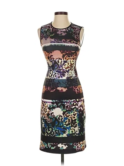Pre-owned Clover Canyon Cocktail Dress In Black