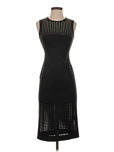 Pre-owned Clover Canyon Cocktail Dress In Black