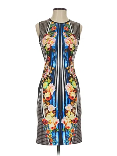 Pre-owned Clover Canyon Cocktail Dress In Black
