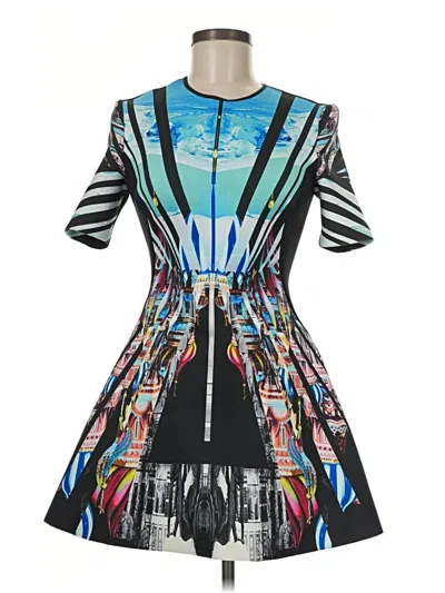 Pre-owned Clover Canyon Cocktail Dress In Black