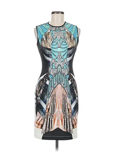 Pre-owned Clover Canyon Cocktail Dress In Blue