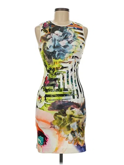 Pre-owned Clover Canyon Cocktail Dress In Green