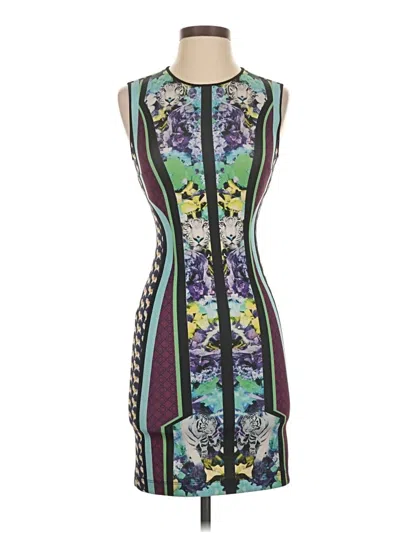 Pre-owned Clover Canyon Cocktail Dress In Purple