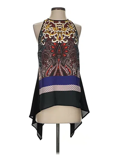 Pre-owned Clover Canyon Sleeveless Blouse In Black