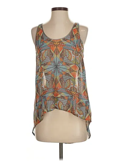 Pre-owned Clover Canyon Sleeveless Blouse In Blue