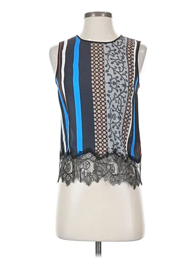 Pre-owned Clover Canyon Sleeveless Blouse In Blue