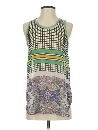 Pre-owned Clover Canyon Sleeveless Blouse In Green