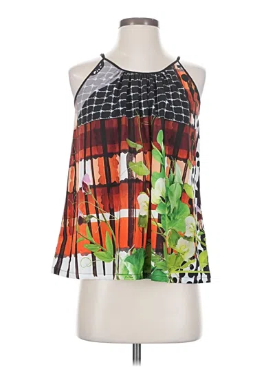 Pre-owned Clover Canyon Sleeveless Blouse In Orange