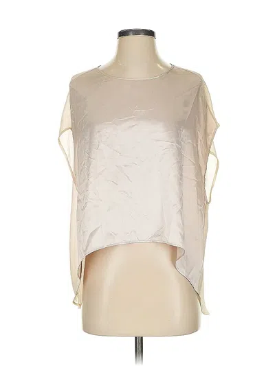 Pre-owned Clover Canyon Sleeveless Blouse In Tan