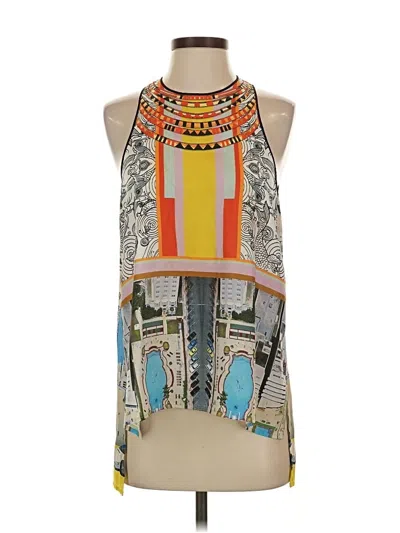 Pre-owned Clover Canyon Sleeveless Blouse In Yellow