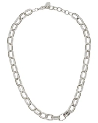 Cloverpost Hive 14k Plated Necklace In Silver