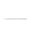 Cloverpost Lighton 14k Plated Cz Bracelet In Silver