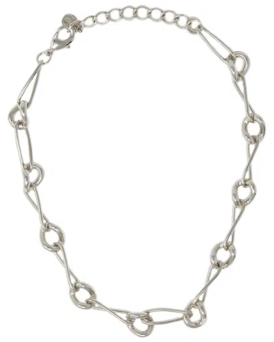 Cloverpost Term 14k Plated Necklace In Metallic