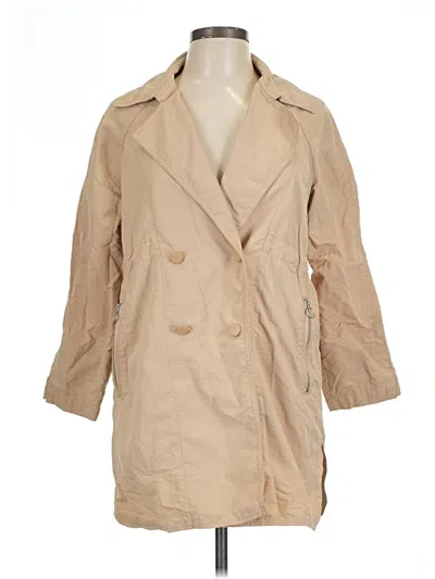 Pre-owned Clovis Trenchcoat In Brown