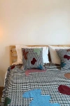 Clr Shop Abstract Gingham Woven Throw Pillow At Urban Outfitters