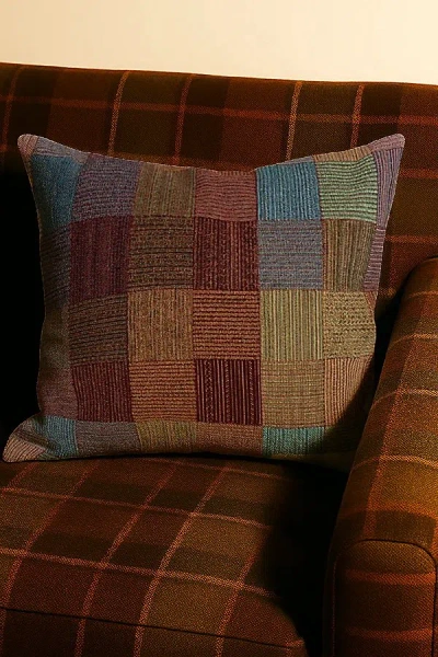 Clr Shop Boxer Woven Throw Pillow In /colored At Urban Outfitters