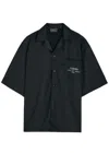 Club 1984 Atelier Dept Logo-print Satin Shirt