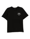 Club 1984 La Depth Printed Cotton T-shirt In Black