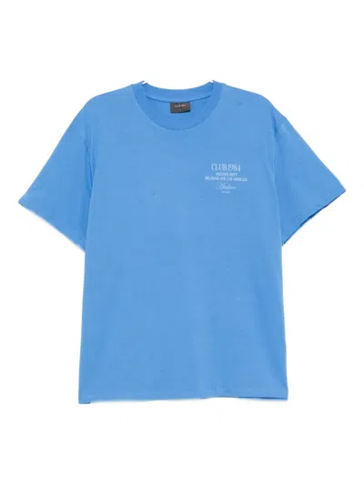 Club 1984 La Dept T-shirt In Blue