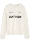 Club 1984 Saint Crew Logo-print Cotton Sweatshirt
