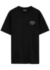 Club 1984 Vice City Printed Cotton T-shirt In Black