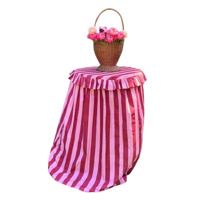 Club Carlotta Tableware Back In Stock! High Party Tablecloth Red/pink Stripe