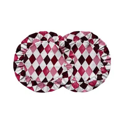 Club Carlotta Tableware Darcy Placemat Circus Pink