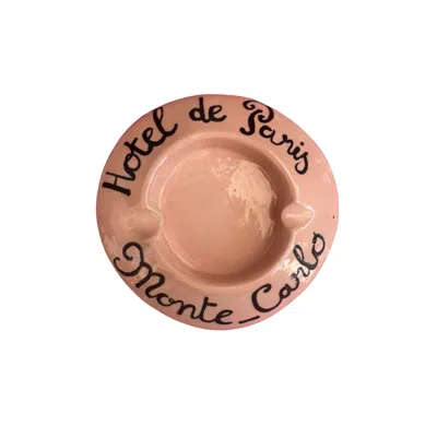 Club Carlotta Tableware Pink Hotel De Paris Ashtray