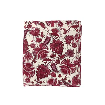 Club Carlotta Tableware Tony Tablecloth Red Flowers