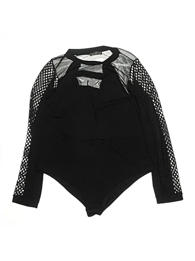 Pre-owned Club L Bodysuit In Black