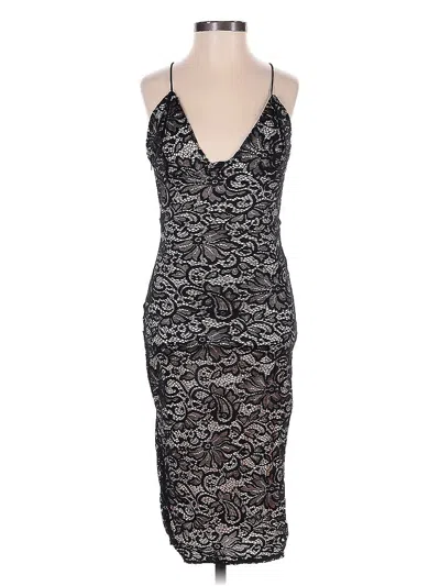 Pre-owned Club L Cocktail Dress In Black