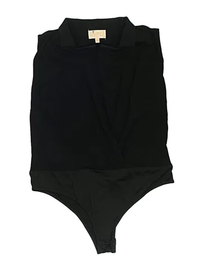 Pre-owned Club L London Bodysuit In Black